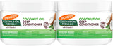 Palmer's Coconut Oil Deep Conditioner — Tropical-Scented Moisture Ritual for Your Self-Care Shower, 12 Fl Oz
