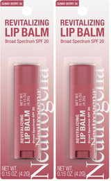 Neutrogena Revitalizing Tinted Lip Balm SPF 20 – Beach and Hiking Lip Care with Sun Protection and Berry Tint