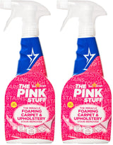 The Pink Stuff Miracle Foaming Carpet & Upholstery Stain Remover for a Calmer Home, Rhubarb-Scented Odor-Neutralizing Foam