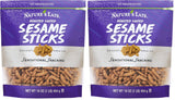 Sesame Sticks 16oz – Thoughtful Housewarming Gift for Her, Bulk Snack Bag for Decorative Food Gift Basket