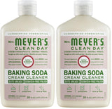 Mrs. Meyer's Clean Day Baking Soda Cream Cleaner – Bleach-Free Scrub Safer Around Kids and Food Prep