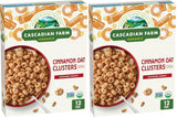 Cascadian Farm Organic Cinnamon Oat Clusters – Mindful Morning Cereal for Wellness-Focused Kitchens