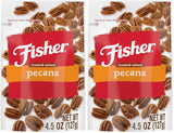 Fisher Praline Pecans, 5.5 oz Resealable Pouch — Premium Candied Nut Indulgence for the Upscale Pantry and Charcuterie Board