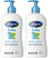 Cetaphil Baby Daily Lotion with Organic Calendula – Hypoallergenic and Paraben-Free Formula for Sensitive Baby Skin, 13.5 Fl. Oz