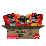 Jack Link's Beef Jerky Trail Snack Pack - 15-Piece Assorted Jerky, Steaks, and Sticks - Lightweight Protein for Road Trips and Fishing Trips