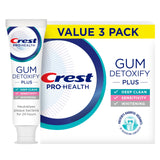 Crest Pro-Health Gum Detoxify Plus – Nightly Gum Healing Ritual, 3-Pack for Consistent Care