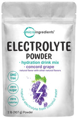 Micro Ingredients Electrolyte Powder – Heat-Tolerant Electrolyte Drink for Gardening and Yard Work, Sugar-Free
