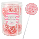 Hampton Popcorn & Candy Company Rainbow Lollipops Bulk Pack – Safe Classroom Reward Treats and Party Favors for Children