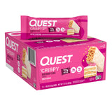 Quest Nutrition Crispy Cookies & Cream Hero Protein Bar – Focus-Sustaining Desk Snack for Remote Workers, 18g Protein