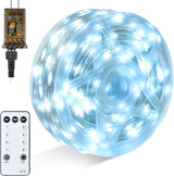 Joiedomi 197 FT Clear Wire Fairy Lights – Elegant Indoor Christmas Tree Decor with Timer and Soft Twinkle for Home Styling