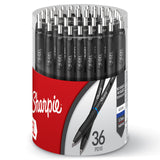 Sharpie S-Gel Pens for K-12 Teachers and Classrooms, Bulk 36-Count Pack of 0.7mm Blue Gel Pens for Student Supplies and Grading