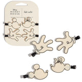 Kitsch Creaseless Hair Clips – Clean Design Vanity Accessory, Neutral-Tone Clips for Uncluttered Spaces