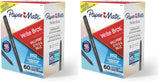 Paper Mate Write Bros. Black Ink Pens – Shared Workspace Stationery for Employee Workstations and Meeting Rooms, 60 Count Medium Point