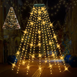 Lumastro 8.2FT Pre-Strung Christmas Lights with Memory Function and Warm White Glow for Bedroom Aesthetic and Family Room Ambiance