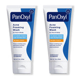PanOxyl Acne Foaming Wash – Nightly Self-Care Ritual for Clearer Skin, 10% Benzoyl Peroxide Face & Body Wash