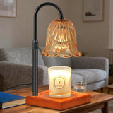 Candle Warmer Lamp – Calming Bath Time Companion, Dimmable Fragrance Warmer with Timer