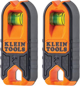 Klein Tools MSF100 Magnetic Stud Finder in Streamlined Black and Orange Design, Simple Battery-Free Stud Detection