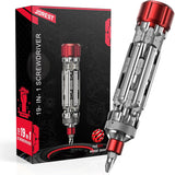 JOREST 19-in-1 Precision Screwdriver Kit – Workspace Must-Have for Laptop, Console, and Controller Repairs at the Office
