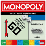 Monopoly Game by Hasbro – Kid-Friendly Classic Board Game for Family Game Night, No Learning Curve, Ages 8+
