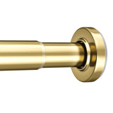 AmazerBath Tension Shower Curtain Rod – Thoughtful Housewarming Gift for New Homeowners, No-Drill Adjustable 31-75 in Nickel Finish