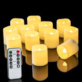 Homemory LED Votive Candles – Patio and Outdoor Dining Table Light with Weather Friendly Battery Power