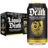 Liquid Death Still Mountain Water – Single-Ingredient Still Water in Clean Branded Cans for Clutter-Free Kitchens