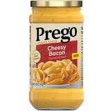 Prego Cheesy Bacon Cheddar Cheese Sauce – No-Cook Sauce for Busy Home Cooks and Tight Dinner Schedules