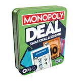 Monopoly Deal Tin Card Game – Ready-to-Wrap Birthday Present for Teens, Coworkers, and Family Game Night Lovers