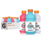 Gatorade G Zero Sports Drink – Trail and Field Hydration for Outdoor Runners and Cyclists, 12 Fl Oz 18-Pack