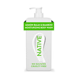 Native Body Wash – Shea Butter & Almond | 12-Ingredient Clean Formula for Uncluttered Bathroom Counter