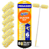 Swiffer Duster Kit with 6 ft Handle – Allergy-Friendly Dusting Tool for Bedrooms, Nurseries and Living Rooms