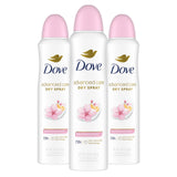 Dove Advanced Care Sakura Blossom & Yuzu Antiperspirant Spray – Premium Japanese-Inspired Beauty Upgrade for the Vanity, 3 Pack 3.8 oz