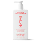 Native Volumizing Conditioner Berries & Vanilla Cream – Clean Formula for an Uncluttered Haircare Shelf