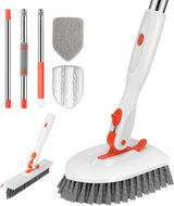 SetSail Floor Scrub Brush – Slip-Resistant EVA Grip Cleaner for Family Bathrooms, Stable at Any Angle