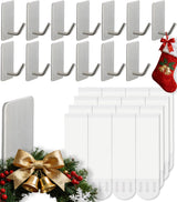 Brilmeadows Adhesive Wall Hooks – Minimalist Bathroom Hooks in Neutral Black, Gold, and Silver Finishes