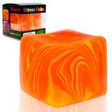 SENSORY SQUISH Dough Stress Cube – Safe Sensory Toy for Children's Bedroom and Car Rides, 2.2-Inch Kid-Sized Fidget