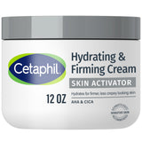 Cetaphil Skin Activator Hydrating & Firming Body Cream 12oz – Streamlined Body Moisturizer for a Clutter Free Vanity Routine