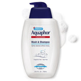 Aquaphor Baby Wash and Shampoo – Tear-free Nursery Bath Essential for Newborns and Toddlers