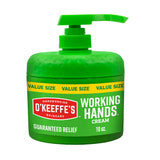 O'Keeffe's Working Hands Hand Cream – Thoughtful Practical Gift for Mom with Cracked Hands, 10oz Pumpable Jar