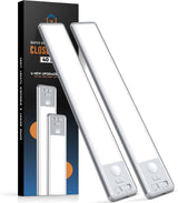 LuminReady Under Cabinet Bar – No-Wire Night Light for Elderly Bedrooms and Bathroom Corridors, 2-Pack