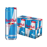 Red Bull Sugar Free Energy 12 Fl Oz 4 Pack – Zero Sugar Caffeine and Taurine with B-Vitamins for Active Lifestyles