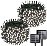 Lumify Multicolor Solar Lights – 2-Pack 500 LED Outdoor Camping & Backyard String Lights, IP65