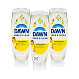 Dawn Free & Clear EZ-Squeeze Dish Soap – Simple Squeeze-Bottle Design for Clutter-Free Counters