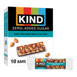 KIND ZERO Sugar Bars – Guilt-Free Mindful Treat for Personal Wellness Rituals, Gluten Free