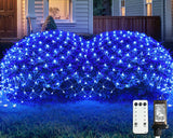JMEXSUSS UL-Certified 30V Net Lights – Child and Pet-Safe Outdoor String Lights with Low-Voltage Plug