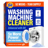 Tide Washing Machine Cleaner 52-Week Supply – All-Appliance Care for Front and Top Loaders in Any Laundry Room