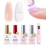 Beetles Builder Gel – HEMA-Free Protective Overlay for Sensitive Nails and Cuticles