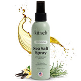 Kitsch Sea Salt Hair Spray – Bedroom Self-Care Ritual, Frizz-Taming Wave Mist for Nightly Wind-Down