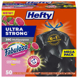 Hefty Ultra Strong 30 Gallon Trash Bags – Portable Heavy-Duty Bags for Camping Trips and Outdoor Gatherings
