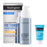 Neutrogena Rapid Wrinkle Repair Retinol Moisturizer SPF 30 – Thoughtful Birthday Gift for Mom, Anti-Aging Skincare Set